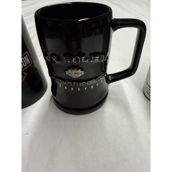 Harley Davidson Motorycle Coffee Mug ,Stainless Steel Skull Coffee Mug With Lid - Picture 10 of 16